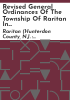 Revised_general_ordinances_of_the_township_of_Raritan_in_the_county_of_Hunterdon__state_of_New_Jersey