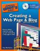 The_complete_idiot_s_guide_to_creating_a_Web_page_and_blog