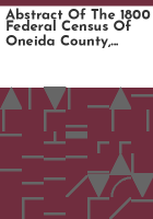 Abstract_of_the_1800_Federal_census_of_Oneida_County__New_York