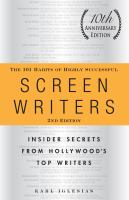The_101_habits_of_highly_successful_screenwriters