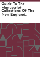 Guide_to_the_manuscript_collections_of_the_New_England_Historic_Genealogical_Society
