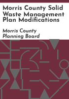 Morris_County_solid_waste_management_plan_modifications