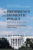 The_presidency_and_domestic_policy