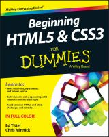Beginning_HTML5___CSS3_for_dummies