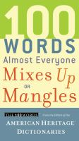 100_words_almost_everyone_mixes_up_or_mangles