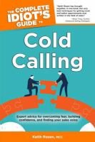 The_complete_idiot_s_guide_to_cold_calling