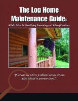 The_log_home_maintenance_guide