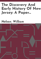 The_discovery_and_early_history_of_New_Jersey