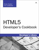 HTML5_developer_s_cookbook
