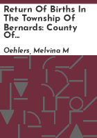 Return_of_births_in_the_Township_of_Bernards