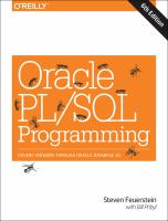 Oracle_PL_SQL_programming