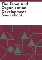 The_team_and_organization_development_sourcebook
