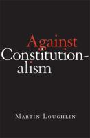 Against_constitutionalism