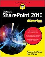 SharePoint_2016_for_dummies