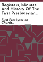 Registers__minutes_and_history_of_the_First_Presbyterian_Church__Morristown_N_J