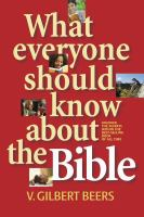 What_everyone_should_know_about_the_Bible
