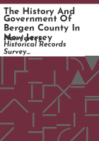 The_history_and_government_of_Bergen_county_in_New_Jersey