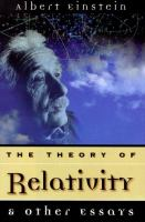 The_theory_of_relativity__and_other_essays