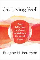 On_living_well
