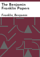 The_Benjamin_Franklin_papers