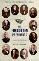The_forgotten_presidents