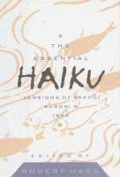 The_essential_haiku