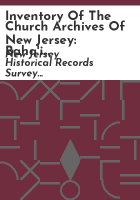 Inventory_of_the_church_archives_of_New_Jersey