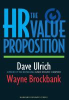 The_HR_value_proposition